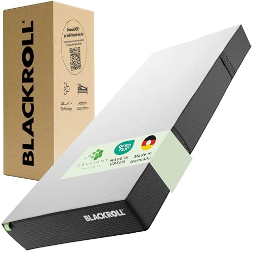 BLACKROLL® Recovery Base Matratze 90 x 200, Hybridschaum, individuelle Konfiguration & unterschiedliche Härtegrade möglich, inkl. Topper mit Memory- Effekt, Made in Germany von BLACKROLL