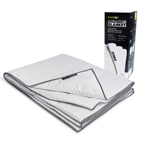 BLACKROLL® Recovery Blanket Summer (135 x 200cm), vegane Sommerdecke mit Infraroteffekt von BLACKROLL