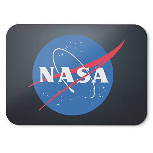 BLAK TEE Official Classic Nasa Insignia aka Meatball Logo Mouse Pad 18 x 22 cm in 3 Colours Black BLAK TEE Official Classic Nasa Insignia aka Meatball Logo Mouse Pad 18 x 22 cm in 3 Colours Black von BLAK TEE