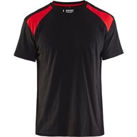 3379 Arbeitstshirt - l - Schwarz / Rot - Blaklader 3379 Arbeitstshirt - l - Schwarz / Rot - Blaklader von BLAKLADER