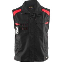 Ärmelloser Industrie-Arbeitweste 3164 Schwarz/Rot XXL von BLAKLADER