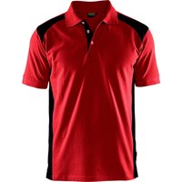 Arbeits-Polo kurzarm Piqué 3324 - Rot/Schwarz M Arbeits-Polo kurzarm Piqué 3324 - Rot/Schwarz M von BLAKLADER