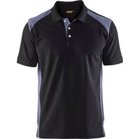 Arbeits-Polo kurzarm Piqué 3324 - Schwarz/Hellgrau 4XL Arbeits-Polo kurzarm Piqué 3324 - Schwarz/Hellgrau 4XL von BLAKLADER