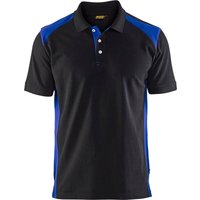 Arbeits-Polo kurzarm Piqué 3324 - Schwarz/Königsblau XL Arbeits-Polo kurzarm Piqué 3324 - Schwarz/Königsblau XL von BLAKLADER