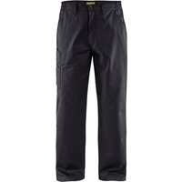 Arbeitshose für die Industrie 1725 - Schwarz 2XL - FR(52) - SE(C58) - Normen von BLAKLADER