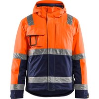 Arbeitsjacke Winter Hochsichtbarkeit Stretch 4870 - Neonorange/Navy XS Arbeitsjacke Winter Hochsichtbarkeit Stretch 4870 - Neonorange/Navy XS von BLAKLADER