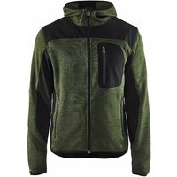 BLAKLADER Strickjacke mit Kapuze T.4XL - ARMEE GRÜN/SCHWARZ - 493021174699-4XL BLAKLADER Strickjacke mit Kapuze T.4XL - ARMEE GRÜN/SCHWARZ - 493021174699-4XL von BLAKLADER