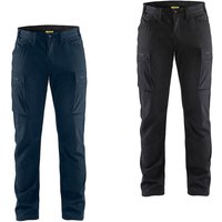 Blaklader - 1477 Service Softshell Arbeitshose - 48 (eu) - Schwarze von BLAKLADER