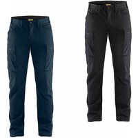 Blaklader - 1477 Service Softshell Arbeitshose - 52 (eu) - Dunkelblau von BLAKLADER