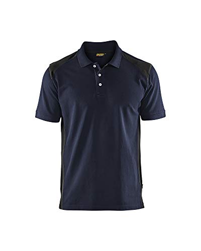 Blaklader 332410508699XS Polo-Haushirt, Dunkel Marineblau/Schwarz, Größe Xs von BLÅKLÄDER