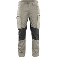 Blaklader - 7159 Service Stretch Damen Arbeitshose - s - Beige von BLAKLADER