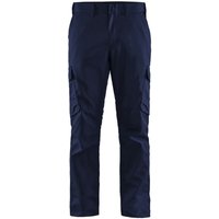 Blaklader - Blakläder Bundhose Industrie Stretch, marineblau / kornblau, Konfektionsgröße 50 von BLAKLADER