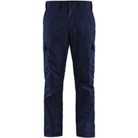 Blaklader - Blakläder Bundhose Industrie Stretch, marineblau / kornblau, Konfektionsgröße 60 von BLAKLADER