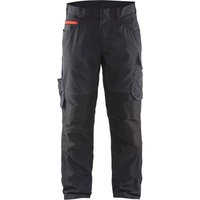 Blaklader - Blakläder Service Bundhose Service Plus, schwarz / rot, Konfektionsgröße 52 Grammatur 250 Blaklader - Blakläder Service Bundhose Service Plus, schwarz / rot, Konfektionsgröße 52 Grammatur 250 von BLAKLADER