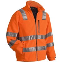 Blaklader - Blakläder Warnschutz-Fleecejacke, orange, Unisex-Größe: 2XL Blaklader - Blakläder Warnschutz-Fleecejacke, orange, Unisex-Größe: 2XL von BLAKLADER