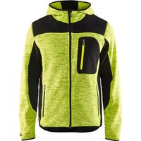 Blaklader - Strickjacke mit Kapuze t.xl - fluo gelb/schwarz - 493021173399-XL Blaklader - Strickjacke mit Kapuze t.xl - fluo gelb/schwarz - 493021173399-XL von BLAKLADER
