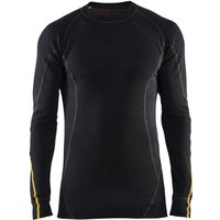 Blakläder Flammschutz-Unterhemd, schwarz, Unisex-Größe: l von BLAKLADER