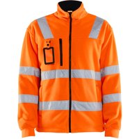 Hochsichtbare Fleece-Arbeitsjacke 4853 - Neonorange S Hochsichtbare Fleece-Arbeitsjacke 4853 - Neonorange S von BLAKLADER