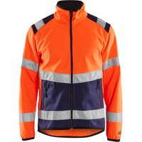 Hochsichtbare Softshell-Arbeitsjacke 4877 - Neonorange/Navy XL Hochsichtbare Softshell-Arbeitsjacke 4877 - Neonorange/Navy XL von BLAKLADER