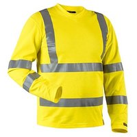 BLAKLÄDER® Herren Warnschutz-Langarmshirt 3381 gelb Größe XL von BLAKLÄDER®