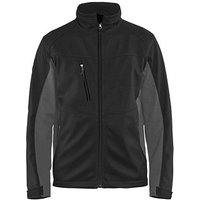 BLAKLÄDER® unisex Softshelljacke 4950 schwarz, dunkelgrau Größe 2XL von BLAKLÄDER®