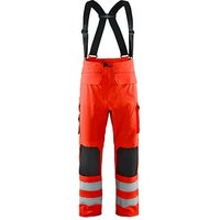 BLAKLÄDER® unisex Warnschutz-Latzhose 1302 rot Größe 3XL von BLAKLÄDER®