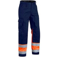 BLAKLÄDER® unisex Warnschutzhose 1564 marine, orange Größe 21 von BLAKLÄDER®