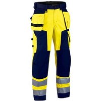 BLAKLÄDER® unisex Warnschutzhose 1567 gelb, marine Größe 46 von BLAKLÄDER®