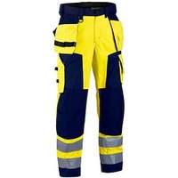 BLAKLÄDER® unisex Warnschutzhose 1568 gelb, marine Größe 22 von BLAKLÄDER®