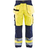 BLAKLÄDER® unisex Warnschutzhose HIGH-VIS "1533" gelb, marine Größe 22 von BLAKLÄDER®