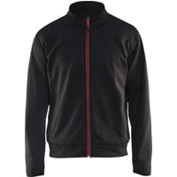Blakläder Sweatjacke Service Plus, schwarz / rot, Unisex-Größe: L Blakläder Sweatjacke Service Plus, schwarz / rot, Unisex-Größe: L von Blakläder