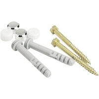 2er Set Clipanker zur WC-Befestigung, B.9 x H.8 cm SOMATHERM FOR YOU 2er Set Clipanker zur WC-Befestigung, B.9 x H.8 cm SOMATHERM FOR YOU von BLANC HABITAT