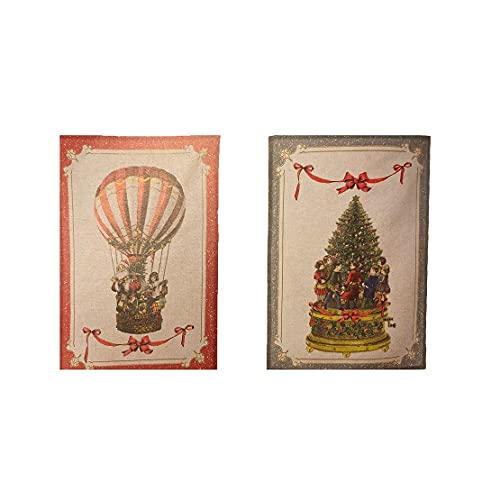 BLANC MARICLO' 2er Set Küchentücher VINTAGE CHRISTMAS 50x70 cm BLANC MARICLO' 2er Set Küchentücher VINTAGE CHRISTMAS 50x70 cm von BLANC MARICLO'