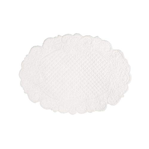 BLANC MARICLO 'Set 2 Stück ovales amerikanisches Tischset weiß 35x50cm A2184699AV BLANC MARICLO 'Set 2 Stück ovales amerikanisches Tischset weiß 35x50cm A2184699AV von Blanc Mariclò