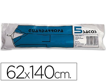Garderobesack Galga 100 62 x 140 cm - Rolle mit 5 Säcken von BLANCA