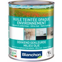 Blanchon - Getöntes Öl Opaque Umwelt Schwarz 1L von BLANCHON