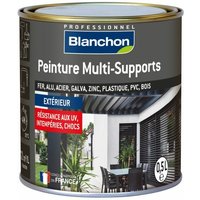 Mehrzweckfarbe ral 9005 schwarz Finish : Satin 2 l von BLANCHON