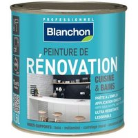 Renovierungsfarbe Küche & Bad 0,5L Schwarz von BLANCHON
