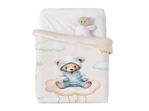 Manterol Baby VIP 537 Decke für Wiege, 110 x 140 cm, Beige Manterol Baby VIP 537 Decke für Wiege, 110 x 140 cm, Beige von BLANCO NUMERO UNO