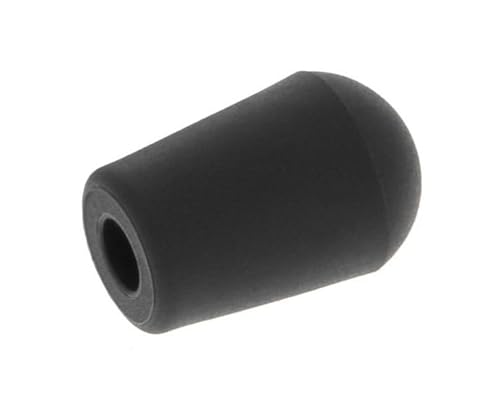 BLANCO 233375 Kunststofffuß schwarz für Draht 4 mm (1 Stück), Tropfenform/Ersatzfuß für Geschirrkörbe von BLANCO