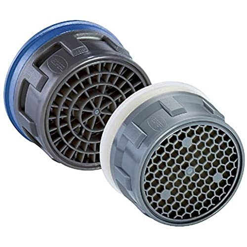 BLANCO Perlator-Set bestehend aus 2x Strahlreglern (Cascade und Laminar) für Hochdruck-Armaturen, inkl. Schlüssel | Passend für alle Armaturen mit Außengewinde M24x1 oder ein Innengewinde M22x1 von BLANCO