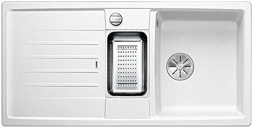 BLANCO 524934 Lexa 6 S Küchenspüle, weiß, 60 cm Unterschrank von BLANCO
