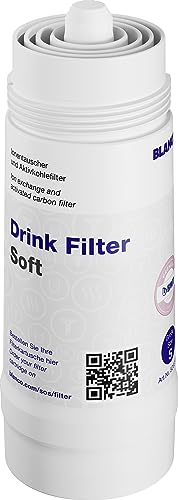 BLANCO Drink Filter Soft S | Weniger Kalk. Mehr Geschmack | Passend zu: Drink.soda & CHOICE.all | Anti-Kalk Filterkartusche | Optimiert das Trinkwasser | Filterkapazität: 670 Liter bei 12 °dTH von BLANCO