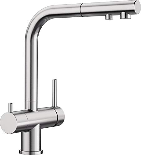 BLANCO FONTAS-S II Filter | Küchenarmatur in PVD steel | Hochdruck | Mit herausziehbarem Schlauch | Rückflussverhinderer | Gesicherte Wasserqualität & wassersparend | Filter wird noch benötigt BLANCO FONTAS-S II Filter | Küchenarmatur in PVD steel | Hochdruck | Mit herausziehbarem Schlauch | Rückflussverhinderer | Gesicherte Wasserqualität & wassersparend | Filter wird noch benötigt von BLANCO