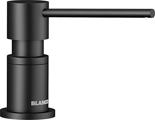 BLANCO LATO Spülmittelspender in schwarz matt | Passend zu allen BLANCO-Küchenarmaturen | Bequem von oben zu befüllen | Spüli | Seifenspender | 35 mm Lochbohrung erforderlich | Flascheninhalt 300 ml BLANCO LATO Spülmittelspender in schwarz matt | Passend zu allen BLANCO-Küchenarmaturen | Bequem von oben zu befüllen | Spüli | Seifenspender | 35 mm Lochbohrung erforderlich | Flascheninhalt 300 ml von BLANCO