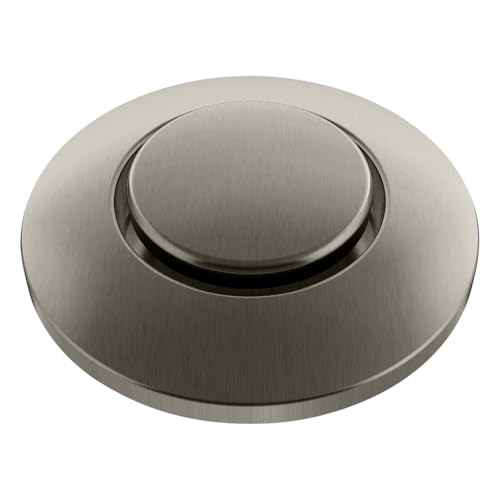 BLANCO Luftschalter Kappe in satin platinum | passend zu den FWD Lite, Medium und Max von BLANCO | farbliche Ergänzung zu Küchenabfallentsorger Küchenabfallzerkleinerer Speisenzerkleinerer von BLANCO