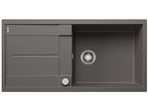 BLANCO METRA XL 6 S | Granitspüle aus SILGRANIT vulkangrau | Einbauart: Einbau von Oben | reversibel | für 60 cm breite Unterschränke | Großes Becken | Reinigungsfreundliche Öberfläche BLANCO METRA XL 6 S | Granitspüle aus SILGRANIT vulkangrau | Einbauart: Einbau von Oben | reversibel | für 60 cm breite Unterschränke | Großes Becken | Reinigungsfreundliche Öberfläche von BLANCO