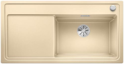 BLANCO Zenar XL 6 S DampfgarPlus, Küchenspüle mit 2 gelochten Dampfgarbehältern, Glas-Schneidbrett, Infino-Ablaufsystem und Ablauffernbedienung, Becken rechts, Silgranit PuraDur Champagner; 524078 BLANCO Zenar XL 6 S DampfgarPlus, Küchenspüle mit 2 gelochten Dampfgarbehältern, Glas-Schneidbrett, Infino-Ablaufsystem und Ablauffernbedienung, Becken rechts, Silgranit PuraDur Champagner; 524078 von BLANCO
