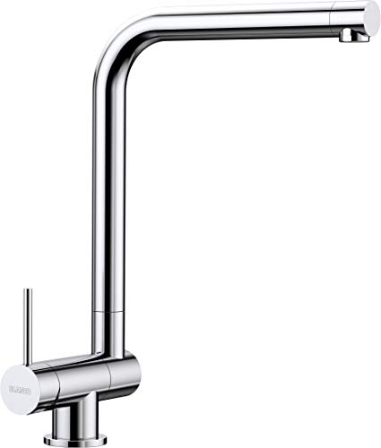 BLANCO LARESSA-F Hebel Links | Küchenarmatur in chrom | Hochdruck | Vorfensterarmatur zur Montage vor einem Fenster | Keramik Kartusche | Gesicherte Wasserqualität & wassersparend BLANCO LARESSA-F Hebel Links | Küchenarmatur in chrom | Hochdruck | Vorfensterarmatur zur Montage vor einem Fenster | Keramik Kartusche | Gesicherte Wasserqualität & wassersparend von BLANCO