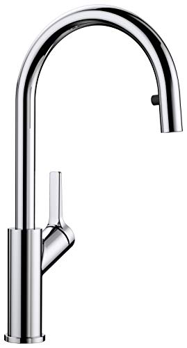 BLANCO CARENA-S | Küchenarmatur in chrom | Hochdruck | Mit herausziehbarem Schlauch | Rückflussverhinderer | Keramik Kartusche | Gesicherte Wasserqualität & wassersparend BLANCO CARENA-S | Küchenarmatur in chrom | Hochdruck | Mit herausziehbarem Schlauch | Rückflussverhinderer | Keramik Kartusche | Gesicherte Wasserqualität & wassersparend von BLANCO